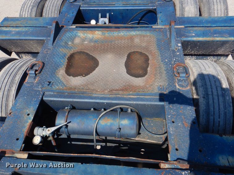 image for item DP4262 1976 Hyster  lowboy equipment trailer