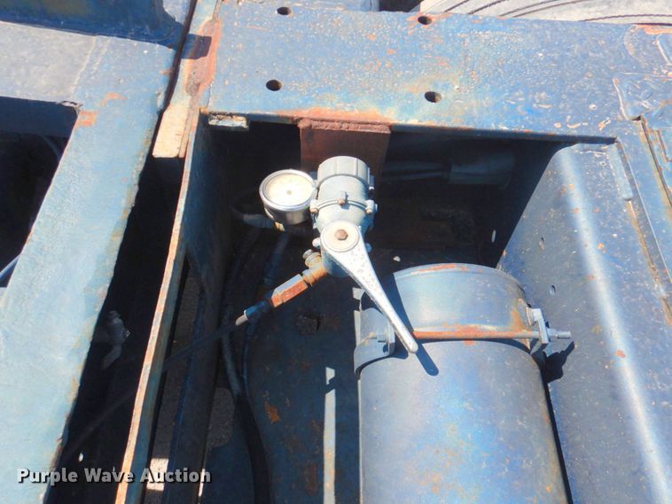 image for item DP4262 1976 Hyster  lowboy equipment trailer