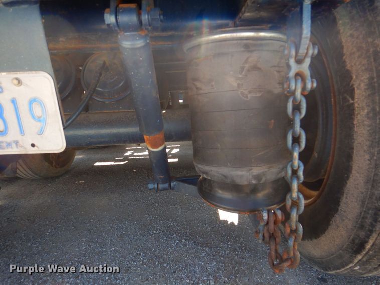 image for item DP4262 1976 Hyster  lowboy equipment trailer