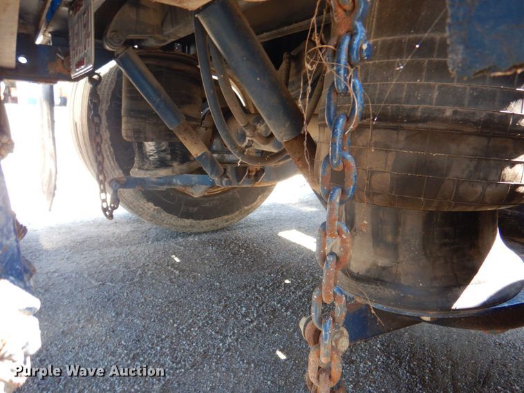 image for item DP4262 1976 Hyster  lowboy equipment trailer