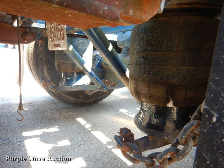 image for item DP4262 1976 Hyster  lowboy equipment trailer