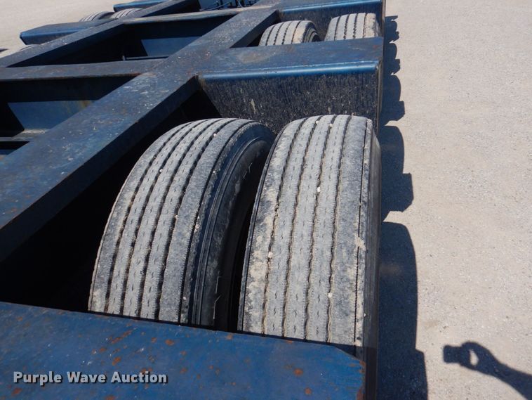 image for item DP4262 1976 Hyster  lowboy equipment trailer