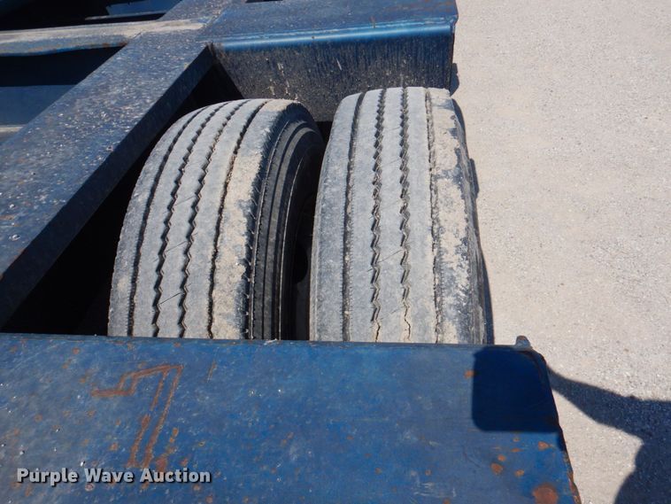 image for item DP4262 1976 Hyster  lowboy equipment trailer