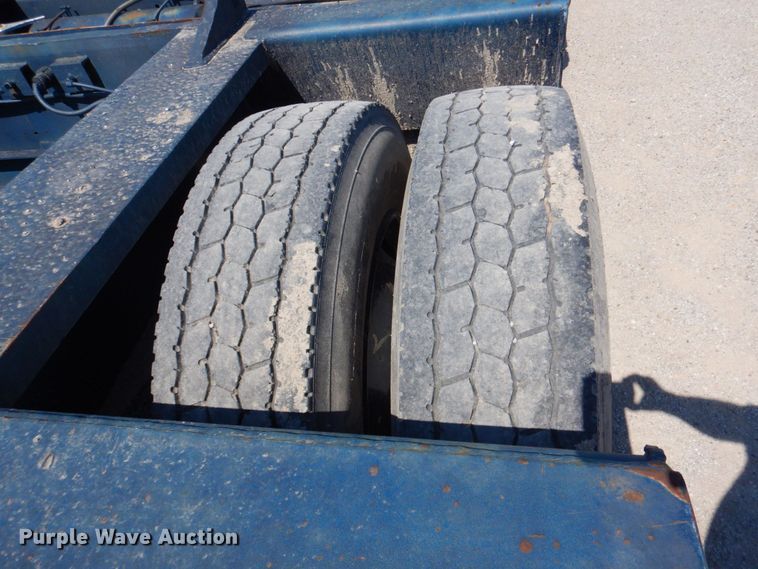 image for item DP4262 1976 Hyster  lowboy equipment trailer