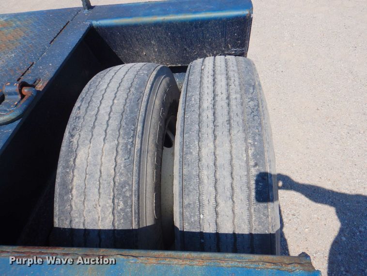 image for item DP4262 1976 Hyster  lowboy equipment trailer