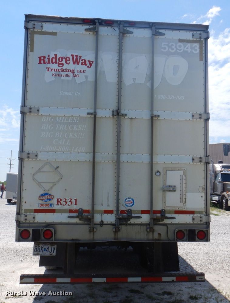 image for item DP5631 2003 Utility  refrigerated van trailer