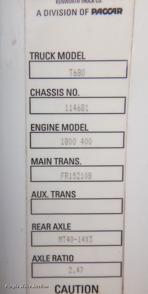 image for item DP5650 2016 Kenworth T680  semi truck