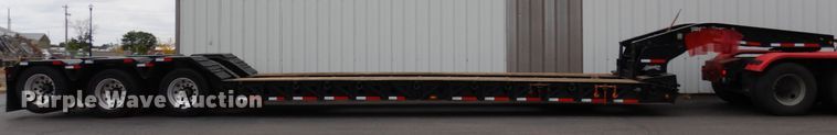 image for item DR1266 2019 Trail King TK110HDG  lowboy equipment trailer