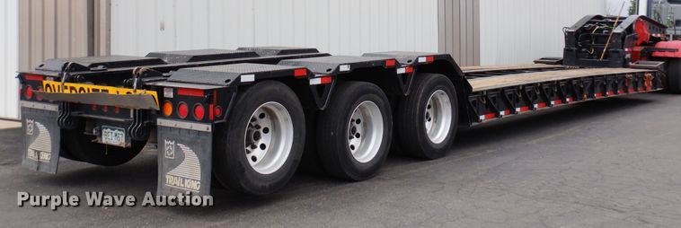 image for item DR1266 2019 Trail King TK110HDG  lowboy equipment trailer