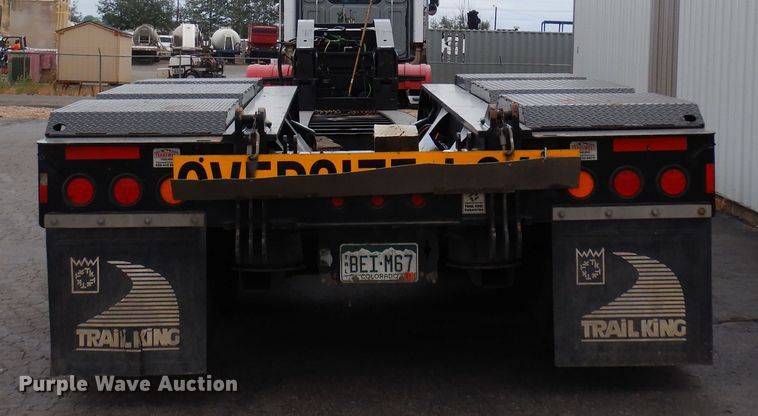 image for item DR1266 2019 Trail King TK110HDG  lowboy equipment trailer