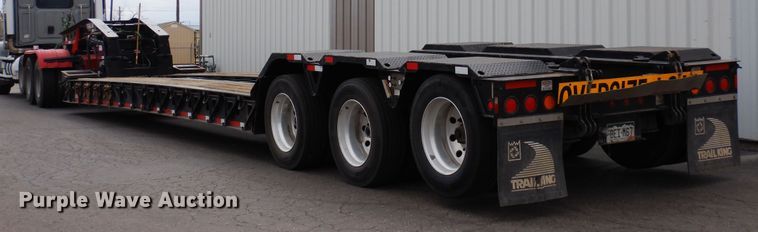 image for item DR1266 2019 Trail King TK110HDG  lowboy equipment trailer