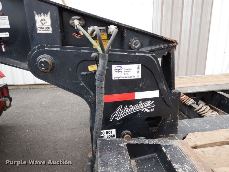 image for item DR1266 2019 Trail King TK110HDG  lowboy equipment trailer