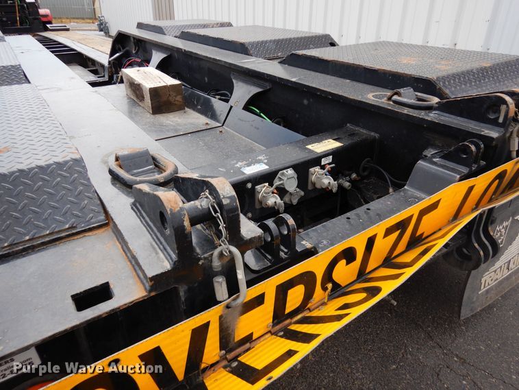 image for item DR1266 2019 Trail King TK110HDG  lowboy equipment trailer