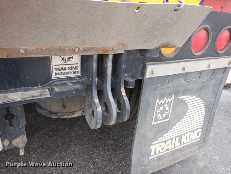image for item DR1266 2019 Trail King TK110HDG  lowboy equipment trailer