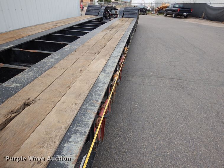 image for item DR1266 2019 Trail King TK110HDG  lowboy equipment trailer