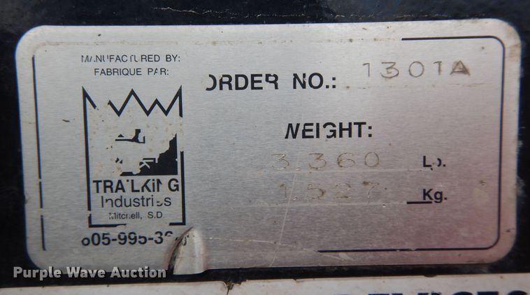 image for item DR1266 2019 Trail King TK110HDG  lowboy equipment trailer