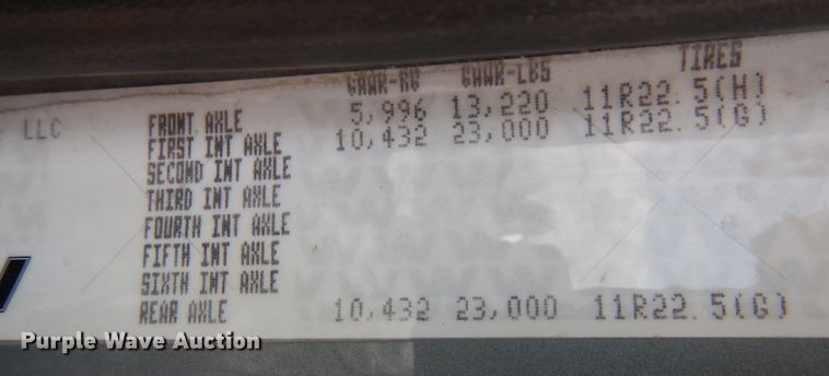 image for item DR1267 2012 Western Star W4900SF  semi truck