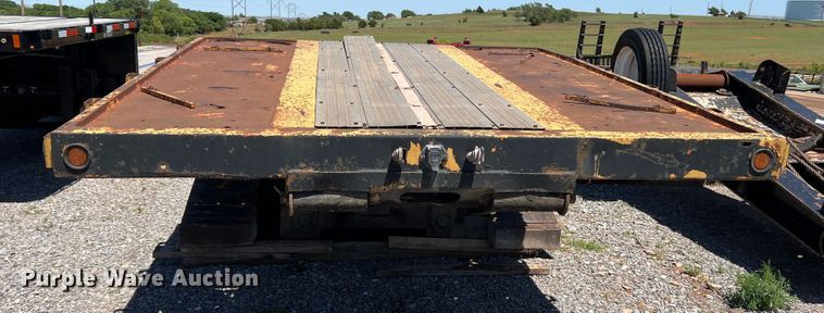 image for item DR1562 2004 X-L Specialized  lowboy equipment trailer