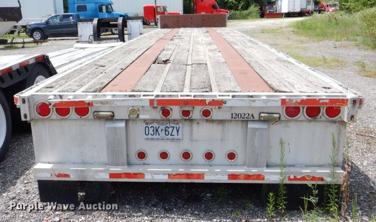 image for item DS8135 2008 Reinke  drop deck trailer