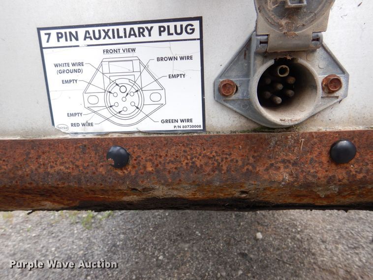 image for item DS8135 2008 Reinke  drop deck trailer