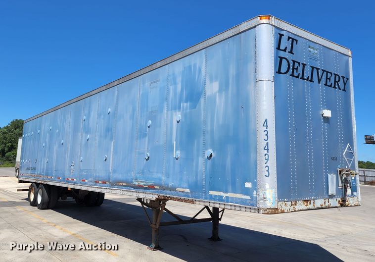 image for item JB9076 1999 Wabash  dry van trailer