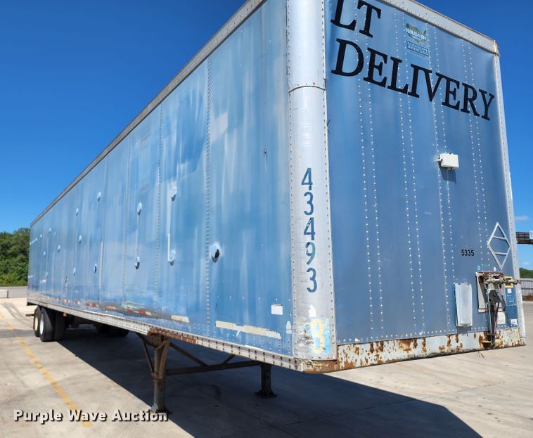 image for item JB9076 1999 Wabash  dry van trailer