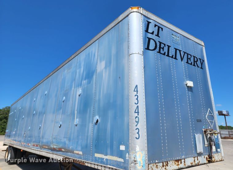 image for item JB9076 1999 Wabash  dry van trailer