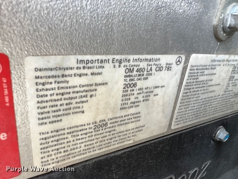 image for item JM9190 2007 Freightliner Business Class M2  semi truck