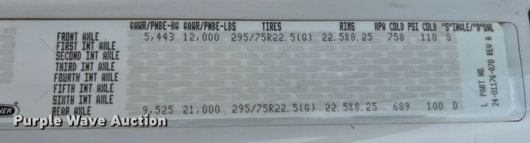 image for item JM9190 2007 Freightliner Business Class M2  semi truck