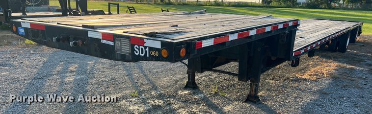 image for item JM9197 1989 Trail King TS70CS-482  drop deck trailer