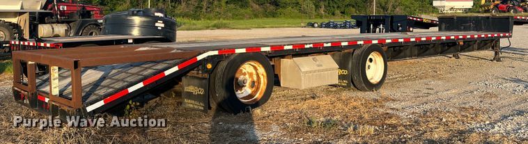 image for item JM9197 1989 Trail King TS70CS-482  drop deck trailer