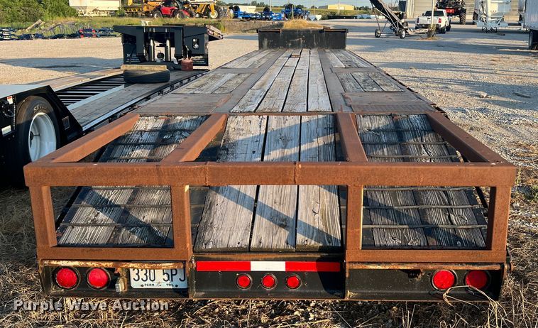 image for item JM9197 1989 Trail King TS70CS-482  drop deck trailer