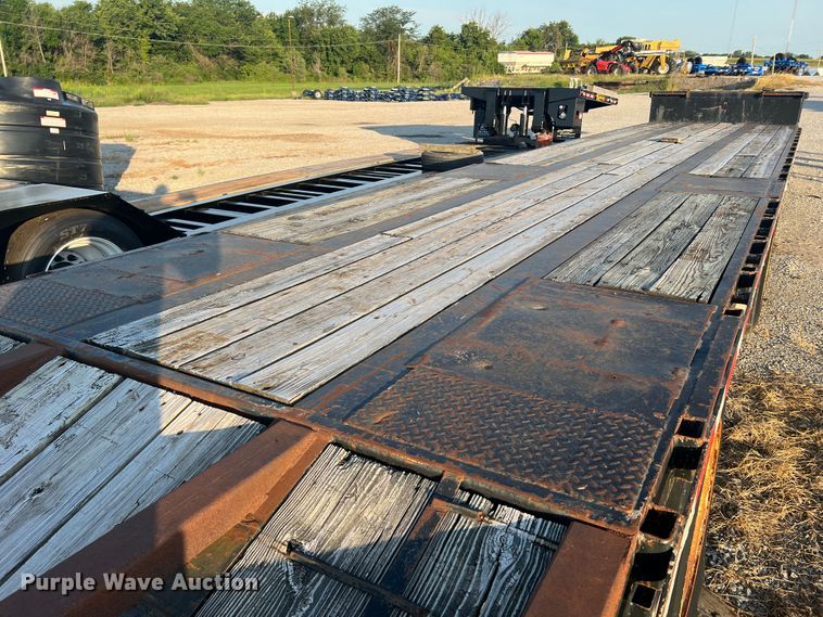 image for item JM9197 1989 Trail King TS70CS-482  drop deck trailer