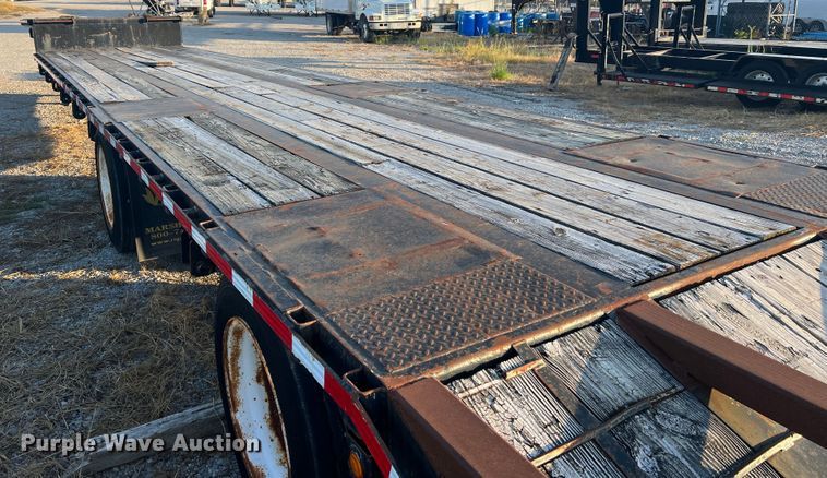 image for item JM9197 1989 Trail King TS70CS-482  drop deck trailer