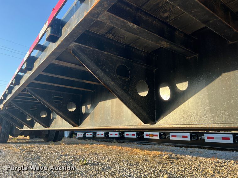 image for item JM9197 1989 Trail King TS70CS-482  drop deck trailer