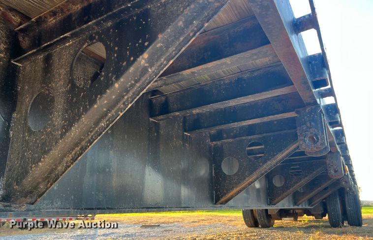 image for item JM9197 1989 Trail King TS70CS-482  drop deck trailer