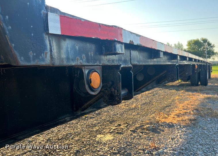 image for item JM9197 1989 Trail King TS70CS-482  drop deck trailer