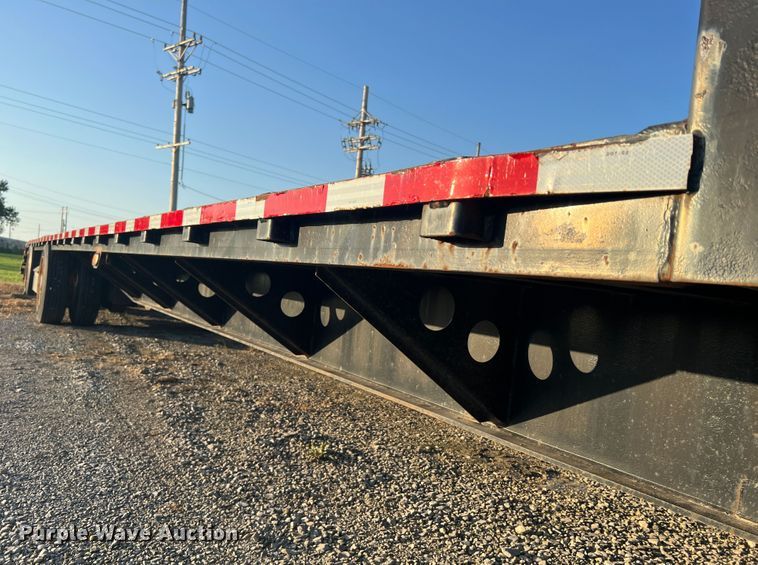 image for item JM9197 1989 Trail King TS70CS-482  drop deck trailer