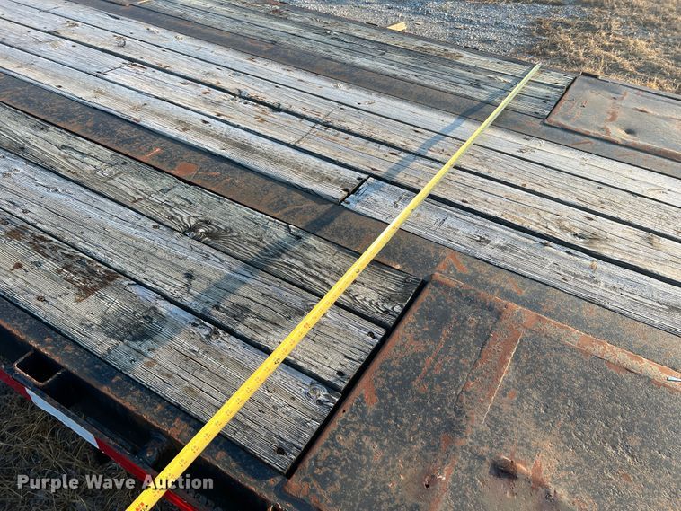 image for item JM9197 1989 Trail King TS70CS-482  drop deck trailer