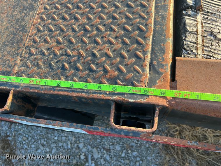 image for item JM9197 1989 Trail King TS70CS-482  drop deck trailer