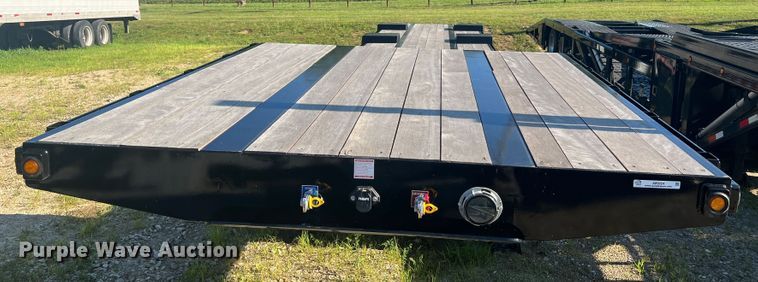 image for item JM9224 2022 Behnke Enterprise Inc. FB8X53SS-0TR-60SL  drop deck trailer