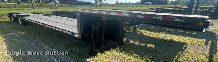 image for item JM9224 2022 Behnke Enterprise Inc. FB8X53SS-0TR-60SL  drop deck trailer