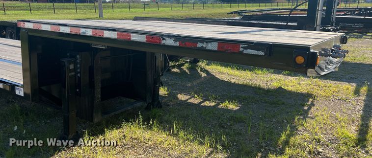 image for item JM9224 2022 Behnke Enterprise Inc. FB8X53SS-0TR-60SL  drop deck trailer