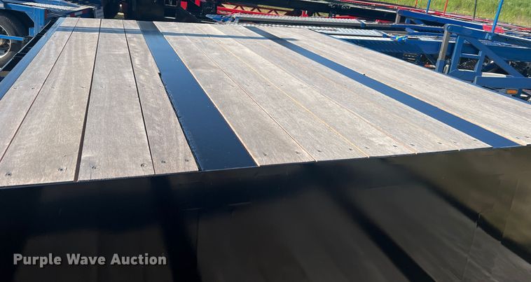 image for item JM9224 2022 Behnke Enterprise Inc. FB8X53SS-0TR-60SL  drop deck trailer