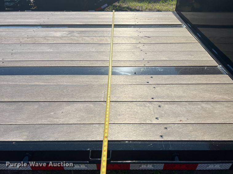 image for item JM9224 2022 Behnke Enterprise Inc. FB8X53SS-0TR-60SL  drop deck trailer