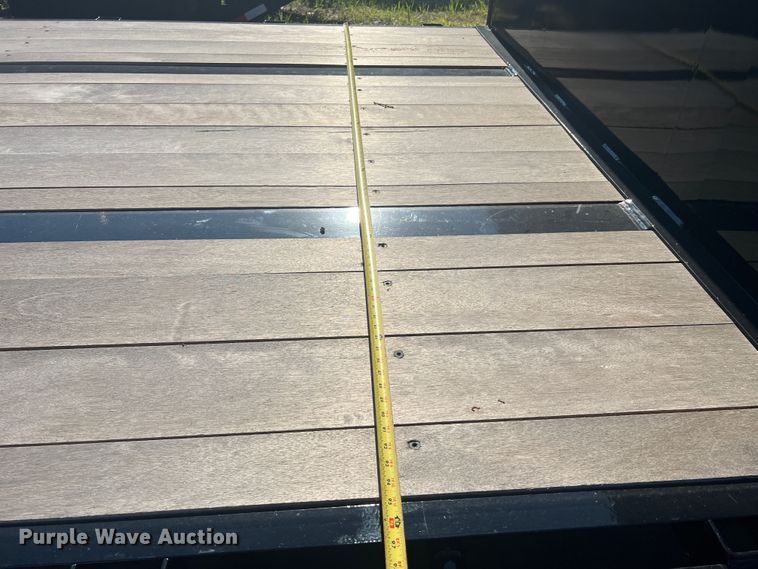 image for item JM9224 2022 Behnke Enterprise Inc. FB8X53SS-0TR-60SL  drop deck trailer