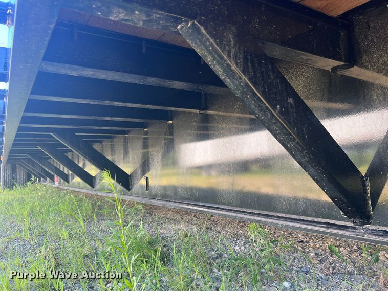 image for item JM9224 2022 Behnke Enterprise Inc. FB8X53SS-0TR-60SL  drop deck trailer