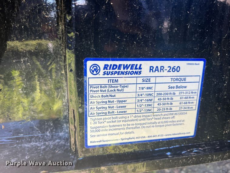 image for item JM9224 2022 Behnke Enterprise Inc. FB8X53SS-0TR-60SL  drop deck trailer