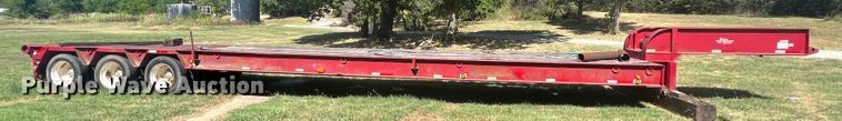image for item JX9348 1984 Atoka  oilfield trailer