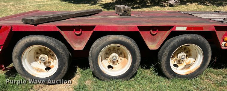 image for item JX9348 1984 Atoka  oilfield trailer